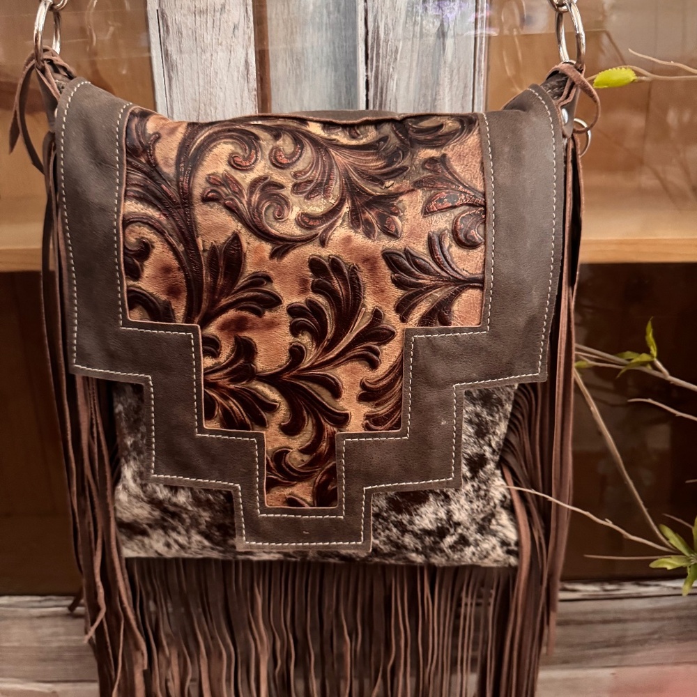 Holy Cow Couture Fringe Crossbody